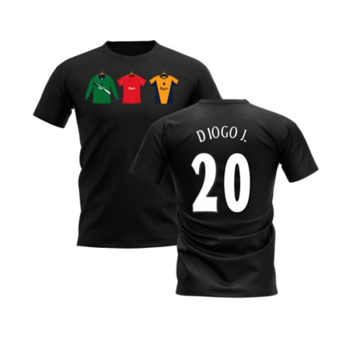 Liverpool 2000-2001 Retro Shirt T-shirt - Text (White) (Your Name)