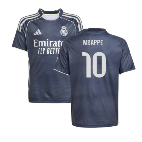 2025-2026 Real Madrid Away Shirt (Kids) (Mbappe 10)