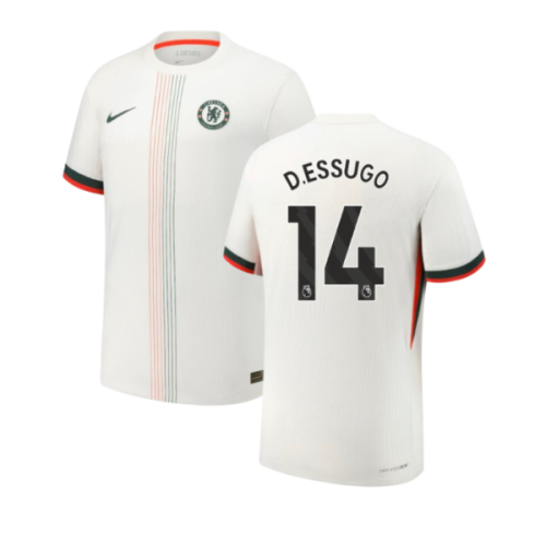 2025-2026 Chelsea Authentic Dri-Fit ADV Away Shirt (D.Essugo 14)