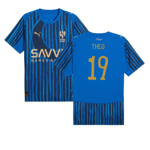 2025-2026 KIDSUPER x Al-Hilal Club World Cup Shirt (Blue) (Theo 19)