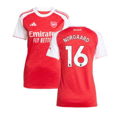2025-2026 Arsenal Home Shirt (Womens) (Norgaard 16)