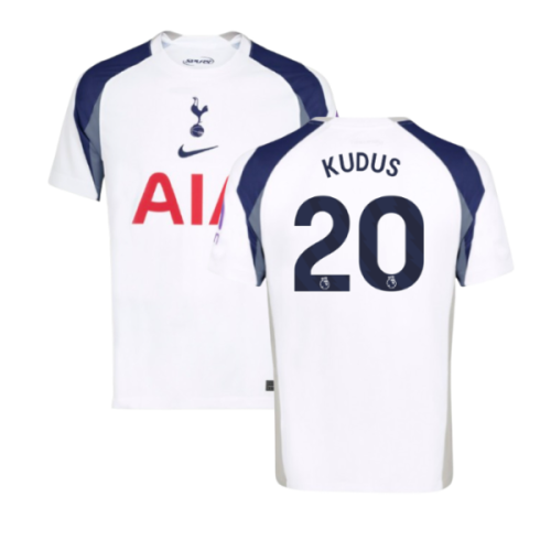 2025-2026 Tottenham Hotspur Home Shirt (Kudus 20)