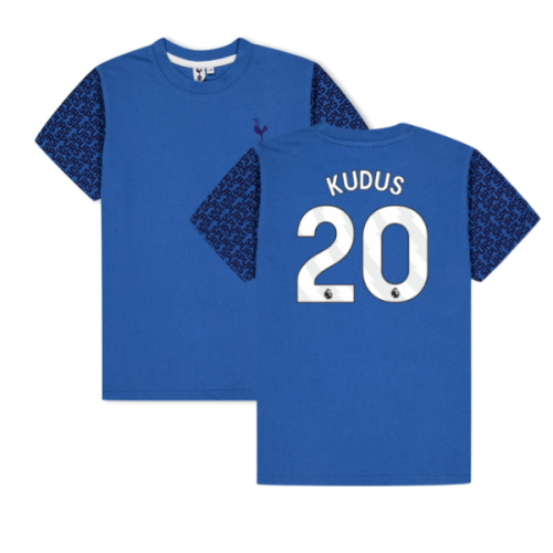 Tottenham Hotspur Graphic T-shirt (Blue) - Kids (Kudus 20)
