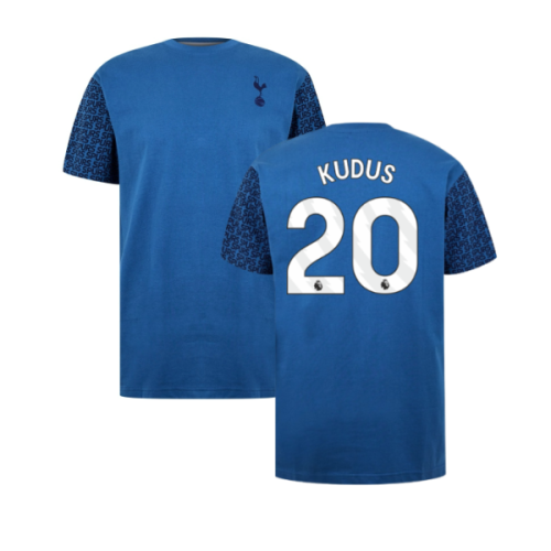 Tottenham Hotspur Graphic T-shirt (Blue) (Kudus 20)