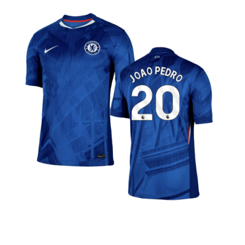 2025-2026 Chelsea Home Football Shirt (Joao Pedro 20)