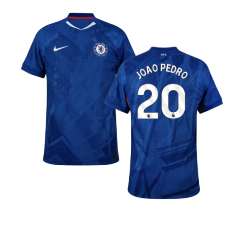 2025-2026 Chelsea Home Authentic Shirt (Joao Pedro 20)