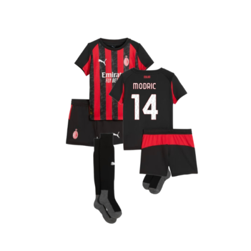 2025-2026 AC Milan Home Mini Kit (Modric 14)