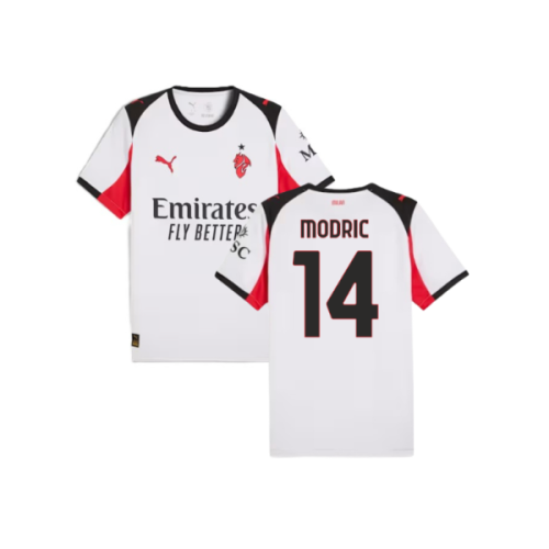 2025-2026 AC Milan Away Shirt (Modric 14)