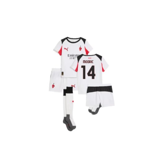 2025-2026 AC Milan Away Mini Kit (Modric 14)