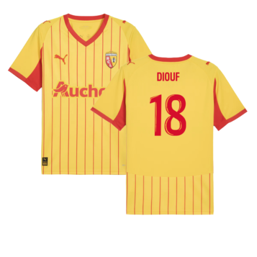 2025-2026 Racing Lens Home Shirt (Diouf 18)