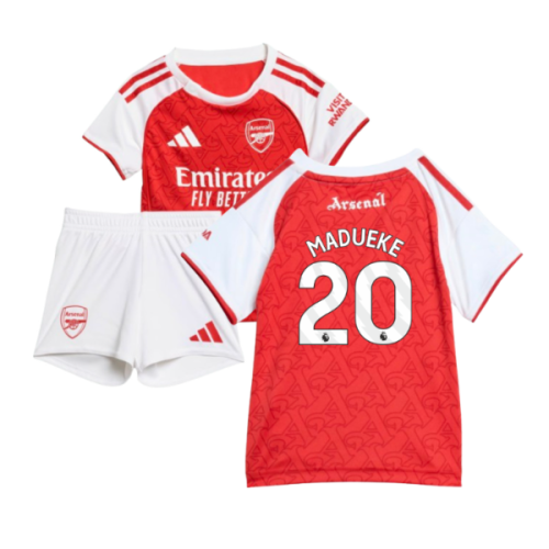 2025-2026 Arsenal Home Baby Kit (Madueke 20)