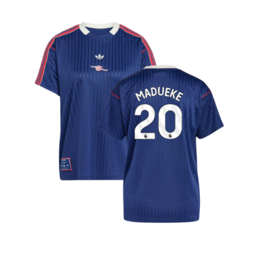 Arsenal Terrace Icons Shirt (Navy) (Madueke 20)