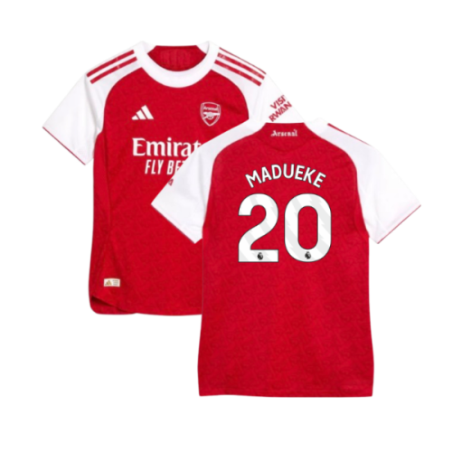 2025-2026 Arsenal Authentic Home Shirt (Womens) (Madueke 20)