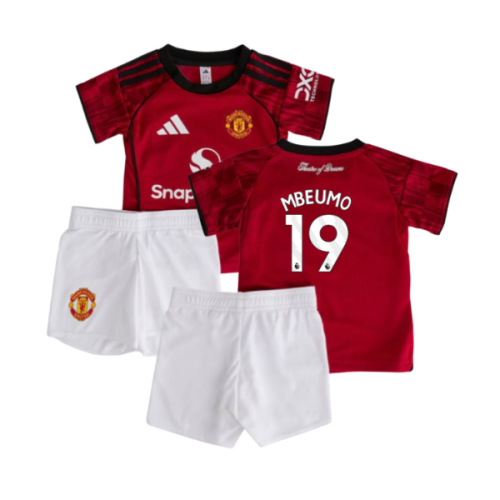 2025-2026 Man Utd Home Baby Kit (Mbeumo 19)