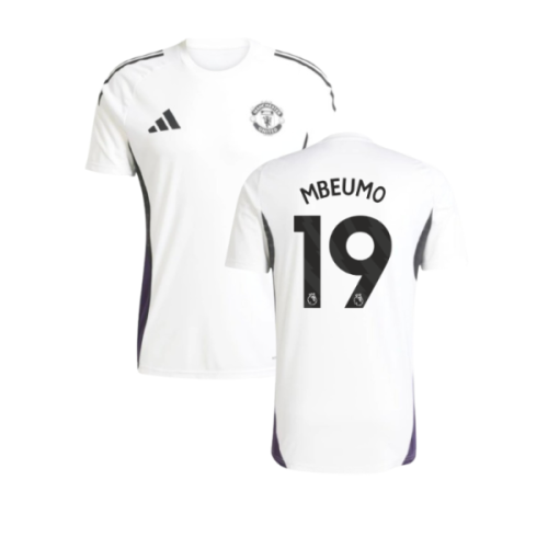 2025-2026 Man Utd Training Jersey (White) (Mbeumo 19)