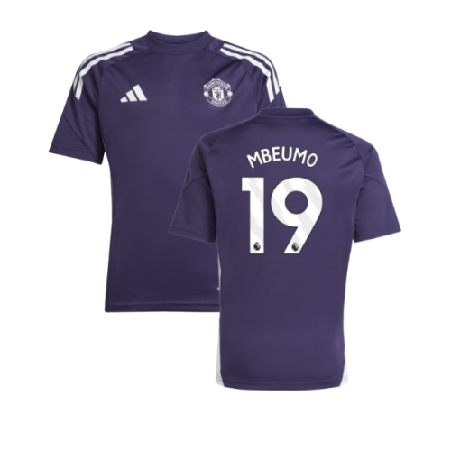 2025-2026 Man Utd Training Jersey (Aurora Plum) - Kids (Mbeumo 19)