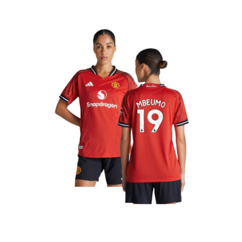 2025-2026 Man Utd Authentic Home Shirt (Womens) (Mbeumo 19)