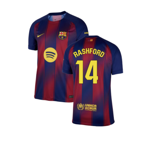 2025-2026 Barcelona Home Shirt (Rashford 14)