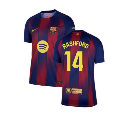 2025-2026 Barcelona Home Shirt (Rashford 14)