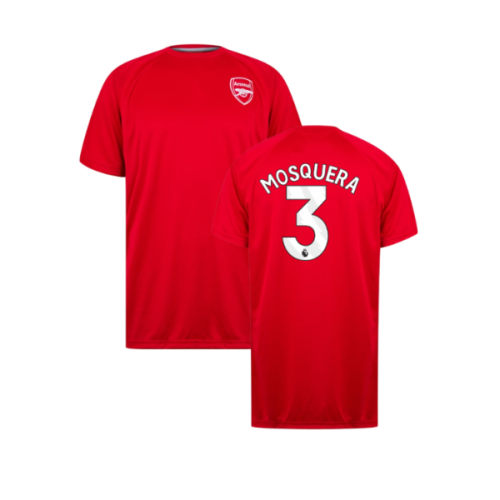 Arsenal Poly T-Shirt (Red) (Mosquera 3)