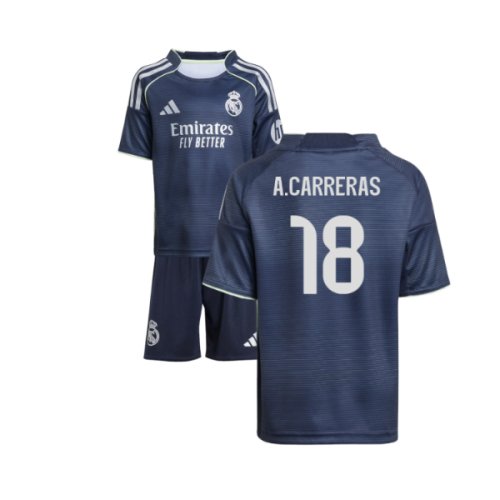 2025-2026 Real Madrid Away Mini Kit (A.Carreras 18)