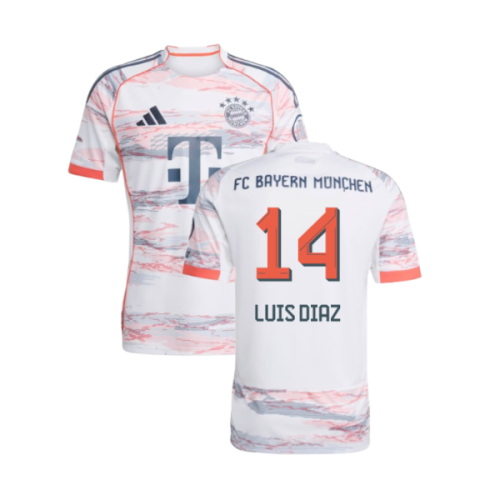 2025-2026 Bayern Munich Away Shirt (Luis Diaz 14)