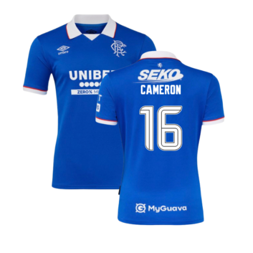 2025-2026 Rangers Home Shirt (Cameron 16)