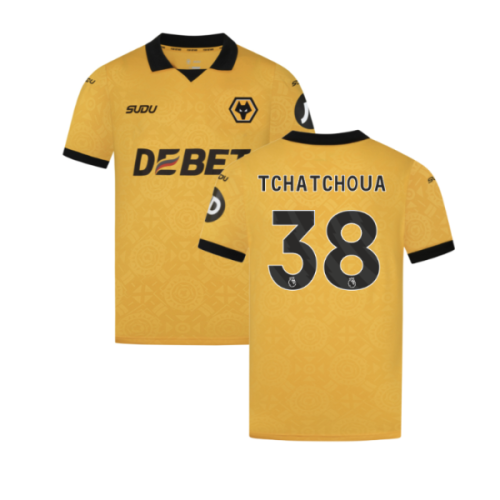 2025-2026 Wolves Home Shirt (Tchatchoua 38)
