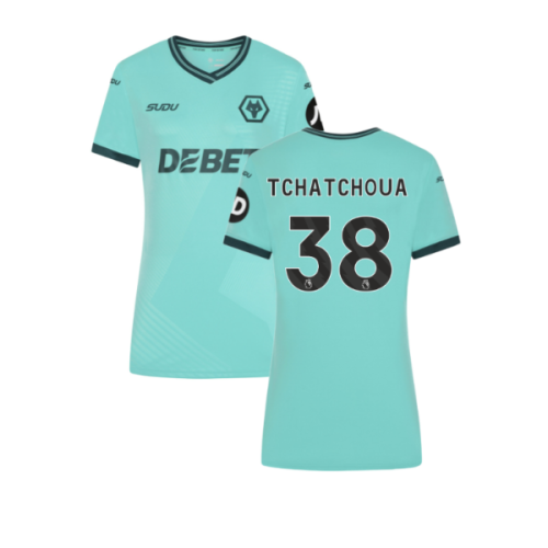 2025-2026 Wolves Away Shirt (Womens) (Tchatchoua 38)