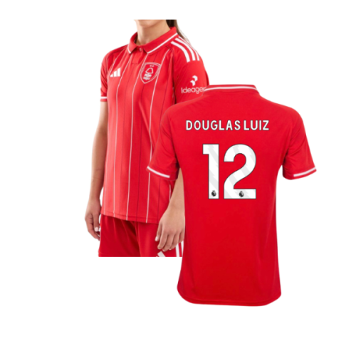 2025-2026 Nottingham Forest Home Shirt (Womens) (Douglas Luiz 12)