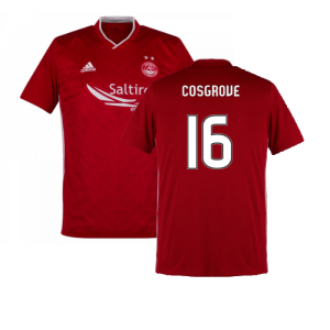 Aberdeen 2019-20 Home Shirt ((Mint) L) (Cosgrove 16)