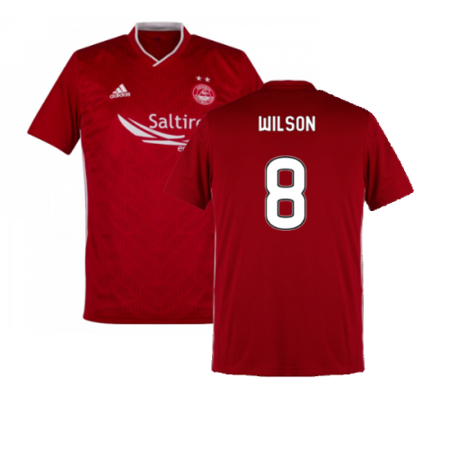 Aberdeen 2019-20 Home Shirt ((Mint) L) (Wilson 8)