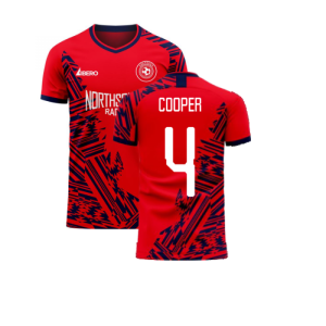 Aberdeen 2024-2025 Home Concept Football Kit (Libero) (COOPER 4)