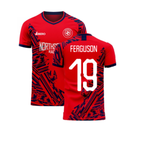 Aberdeen 2024-2025 Home Concept Football Kit (Libero) (Ferguson 19)