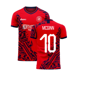 Aberdeen 2024-2025 Home Concept Football Kit (Libero) (McGinn 10) - Womens