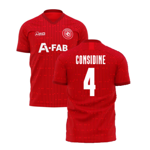 Aberdeen 2024-2025 Home Concept Football Kit (Airo) (CONSIDINE 4)