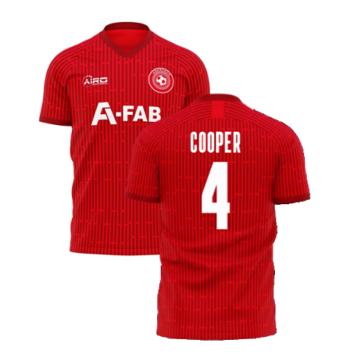 Aberdeen 2024-2025 Home Concept Football Kit (Airo) (COOPER 4)