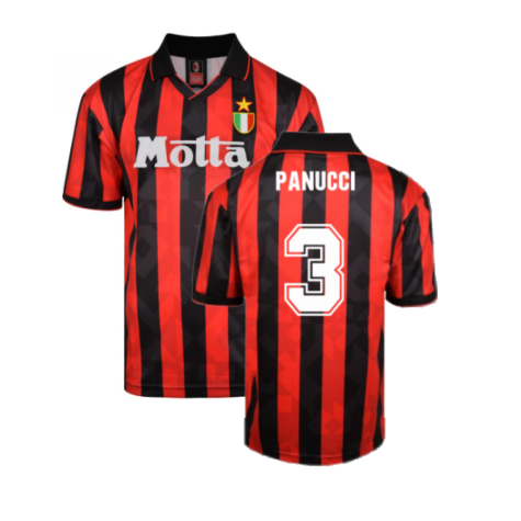 AC Milan 1994 Home Retro Shirt (Panucci 3)