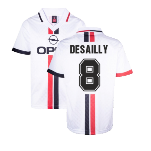 AC Milan 1996 Away Retro Shirt (DESAILLY 8)