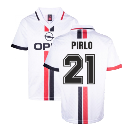 AC Milan 1996 Away Retro Shirt (PIRLO 21)