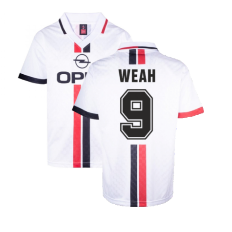 AC Milan 1996 Away Retro Shirt (Weah 9)