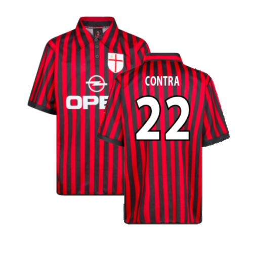 AC Milan 2000 Centenary Retro Football Shirt (Contra 22)