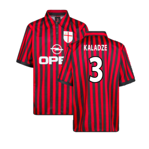 AC Milan 2000 Centenary Retro Football Shirt (Kaladze 3)