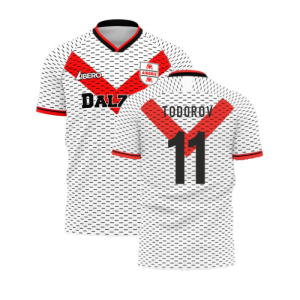 Airdrie 2024-2025 Home Concept Football Kit (Libero) (Todorov 11)