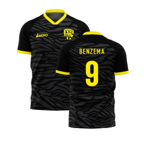 Al-Ittihad 2025-2026 Away Concept Football Kit (Libero) (Benzema 9)