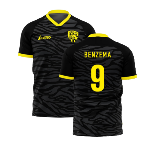 Al-Ittihad 2024-2025 Away Concept Football Kit (Libero) (Benzema 9)