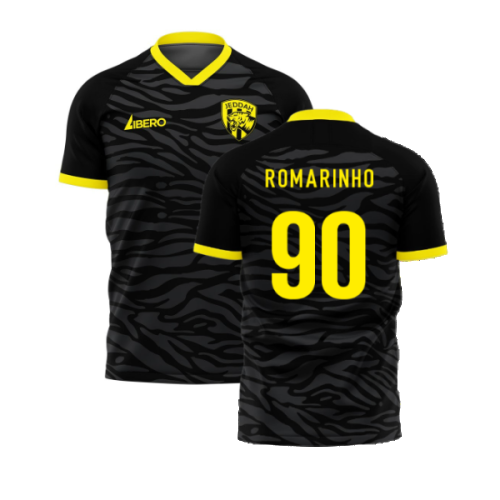 Al-Ittihad 2024-2025 Away Concept Football Kit (Libero) (Romarinho 90)