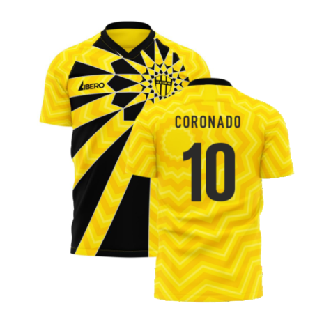 Al-Ittihad 2024-2025 Home Concept Football Kit (Libero) - Adult Long Sleeve (Coronado 10)