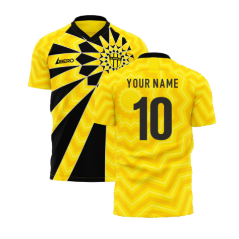 Al-Ittihad 2024-2025 Home Concept Football Kit (Libero) - Baby (Your Name)