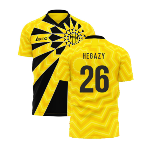 Al-Ittihad 2024-2025 Home Concept Football Kit (Libero) - Womens (Hegazy 26)